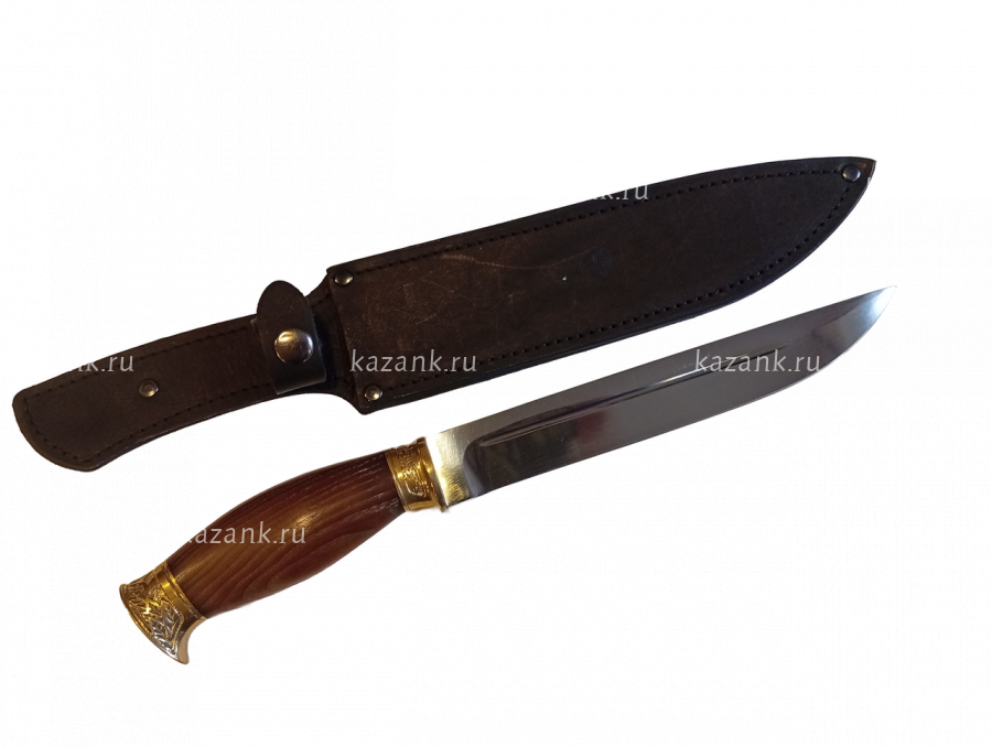 Нож  Казачий пластунский х12мф, венге, латунь