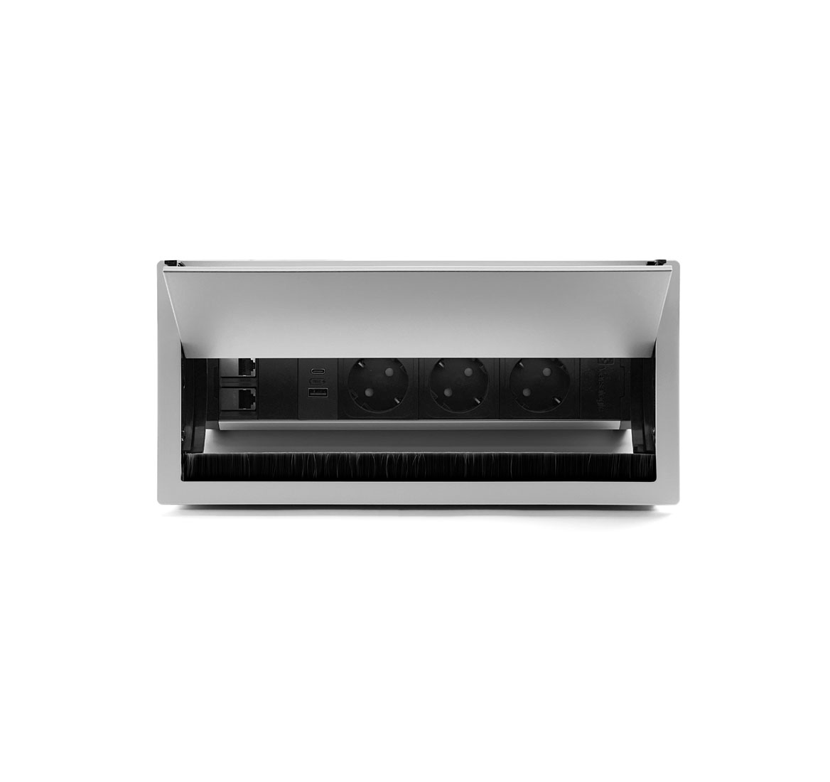 Розеточный блок VERSAFLAPDUAL 3p+1Usb(AC)+2RJ
