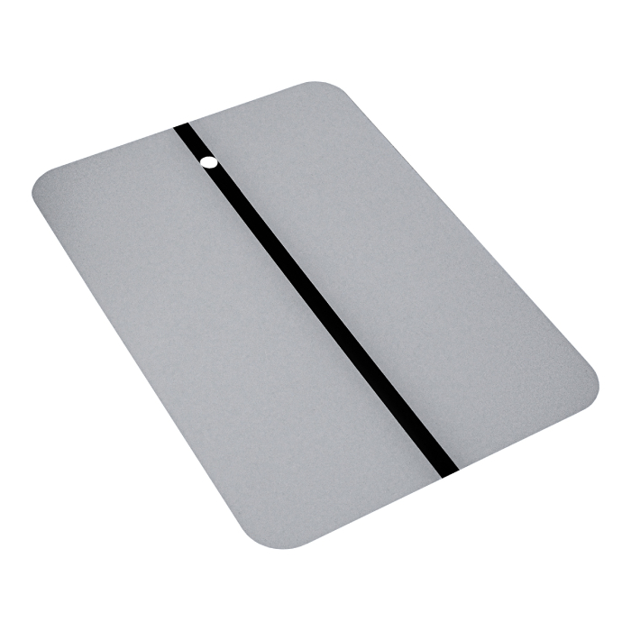 IQ Тест-пластина металлическая 148х105мм. серая упаковка 100шт.