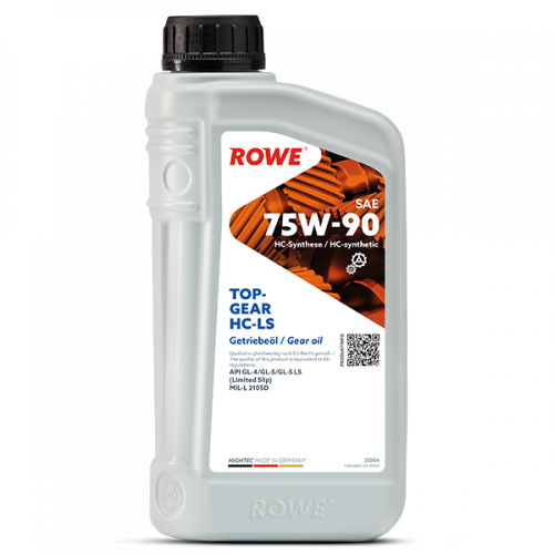 Rowe Hightec Topgear 75W-90 HC-LS, 1л