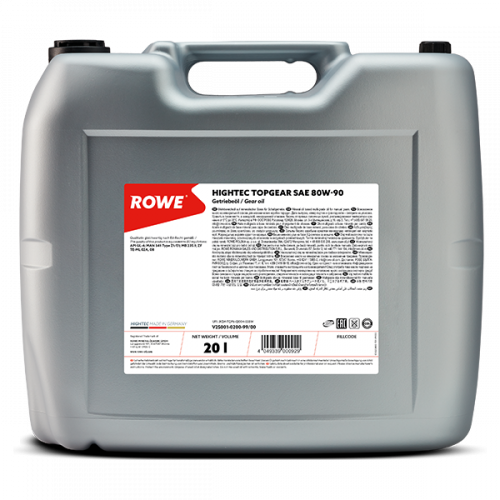Rowe Hightec Topgear 80W-90, 20л