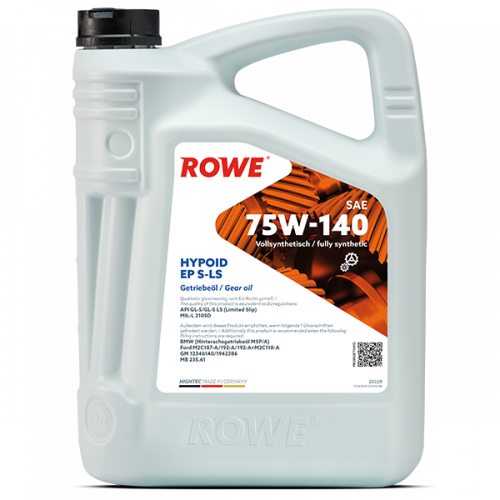 Rowe Hightec Hypoid EP 75W-140 S-LS, 5л