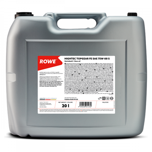 Rowe Hightec Topgear FE 75W-80 S, 20л