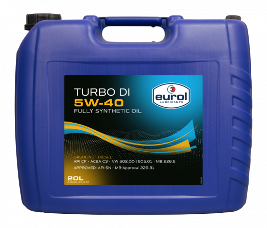 Eurol Turbo DI 5W-40, 20л