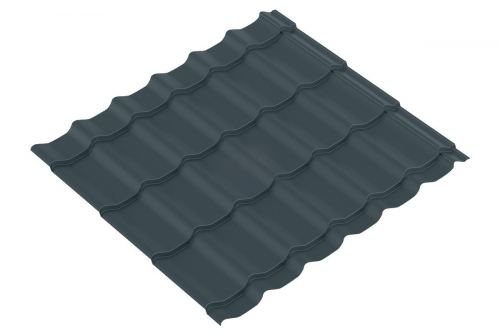 Металлочерепица Супер BARSA 0.5 Полиэстер RAL 7016