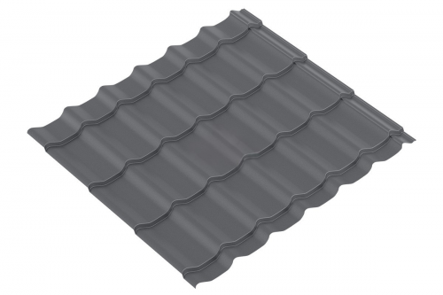 Металлочерепица Супер BARSA 0.5 Pural RAL 7024