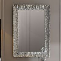Зеркало Kerasan Retro Specchiera 736502 70x100 см, цвет серебро схема 1