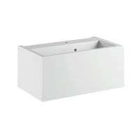 Подвесная раковина Kerasan Lavabi arredo 574101*1, прямоугольная 80x46, 5 см схема 1