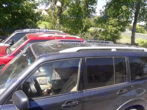Рейлинги крыши, Серебристого цвета на Паджеро 3 и 4