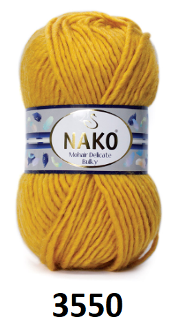 Пряжа Mohair delicate Bulky NAKO (NMDB)