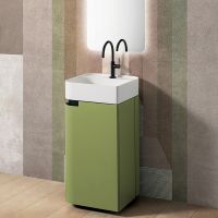 Комплект мебели Oasis Profilo 0FRSP050/0PFBFS0451D1 тамба, раковина, зеркало схема 3