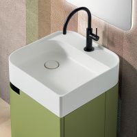 Комплект мебели Oasis Profilo 0FRSP050/0PFBFS0451D1 тамба, раковина, зеркало схема 4