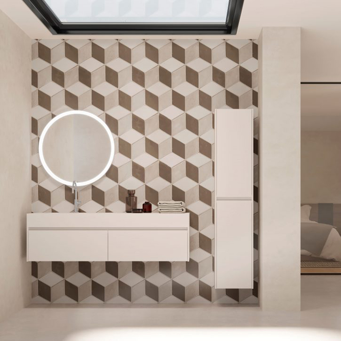 Комплект мебели №18 Oasis Eden подвесной 71х52.5 см две тумбы столешница с раковиной ФОТО