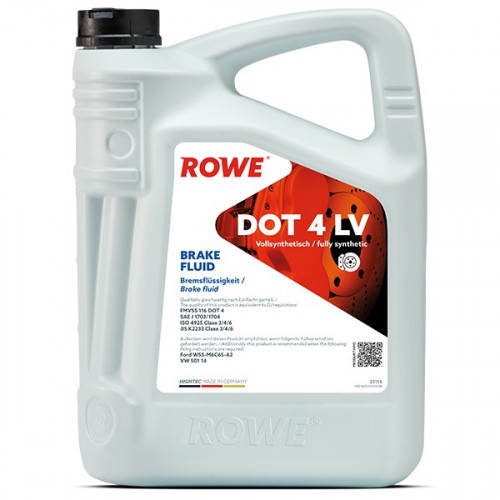Rowe Hightec Brake FLuid DOT 4 LV, 5л