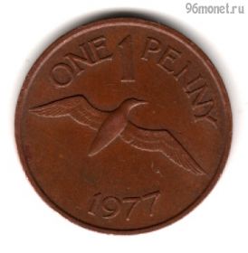 Гернси 1 пенни 1977