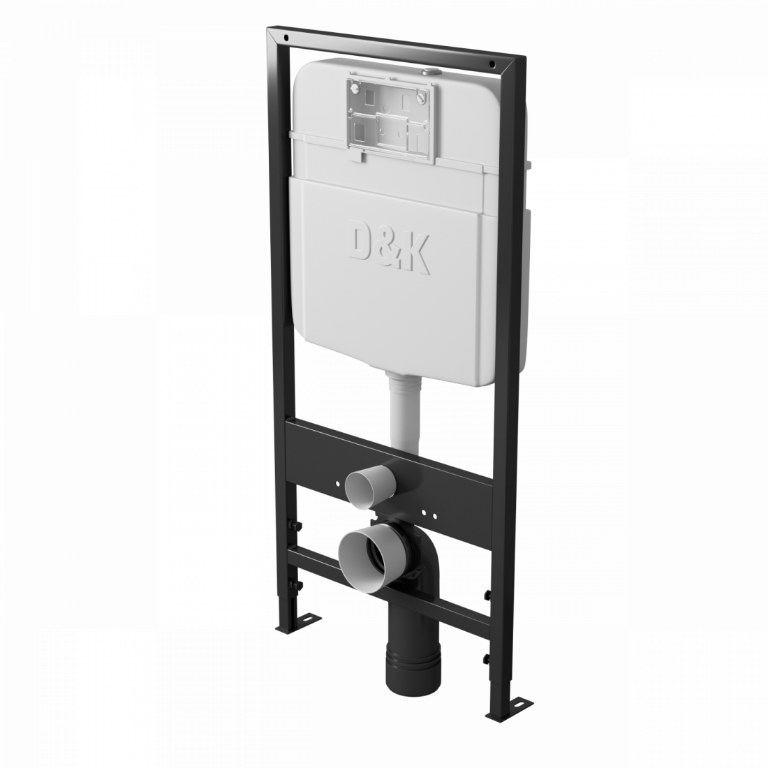 Комплект D&K DS1431601 унитаз DT1436016, инсталляция DI8055119, клавиша смыва DB1439016