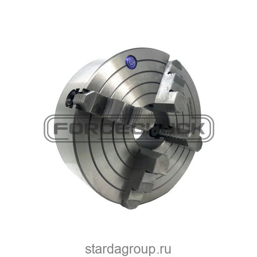 Четырехкулачковый токарный патрон 7103-800.D11 FORCECHUCK с независимым перемещением кулачков