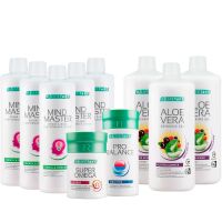 Набор «Антиэйдж» с Алоэ Вера Питьевым Гелем Асаи (Зеленая формула)