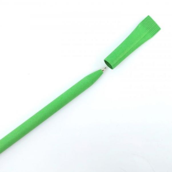 Картонные ручки My Pen салатовые