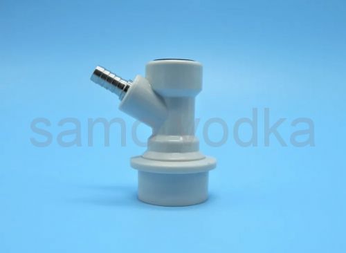 Фитинг (коннектор) газовый для кегов с фитингом Ball Lock (под шланг)