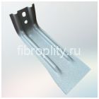 Кронштейн усиленный, ККУ-Н 250х95х80, 2 мм