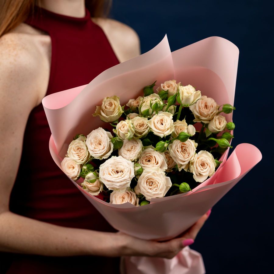 Кустовая роза (сорт Таня) от 5 шт