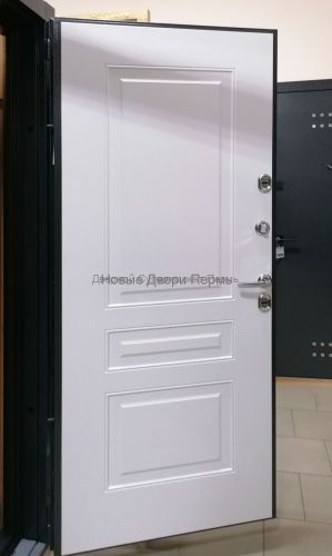 SNEGIR ARCTIC MP Тёмно серый букле графитSA-C3 ПВХ Бьянко дверь утепленная