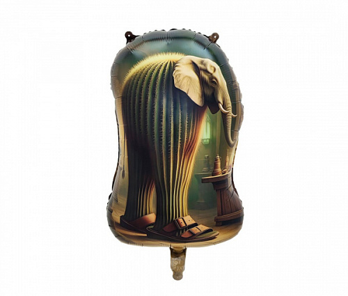 Персонаж 3 шар фигурный фольгированный с гелием