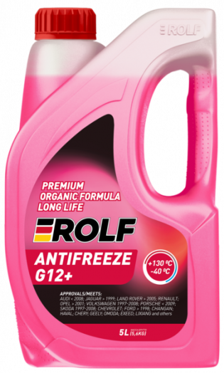 Rolf Antifreeze G12+ red -40, 5кг