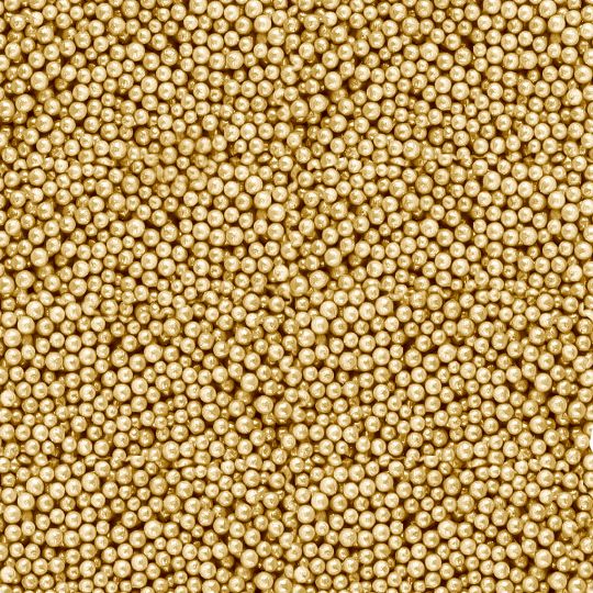 Золотые мелкие пенопластовые шарики
