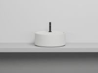 Раковина круглая Cielo Arcadia Tiberino накладная/на пьедестал, диаметр 50 см арт. TILA/TILASF схема 2