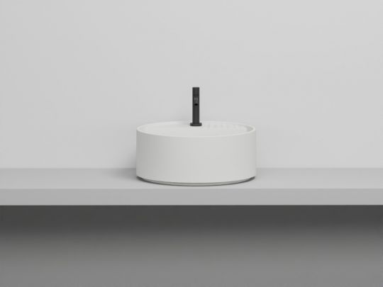 Раковина круглая Cielo Arcadia Tiberino накладная/на пьедестал, диаметр 50 см арт. TILA/TILASF схема 2