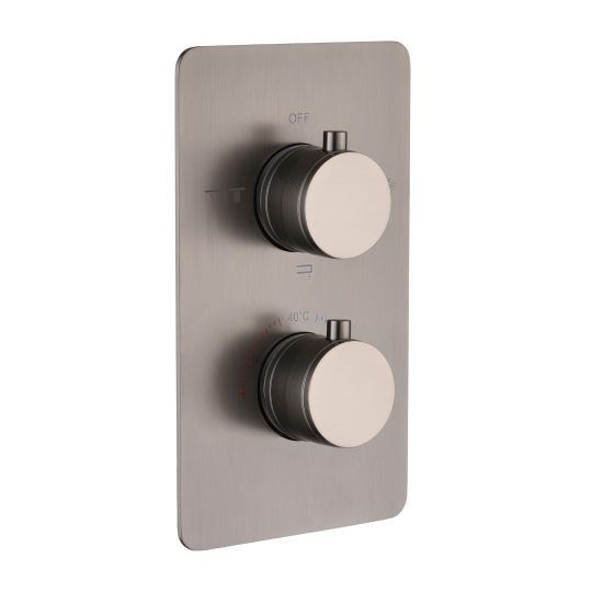 Смеситель Boheme Cell 134-3 встроенный с термостатом, 3-х проходной схема 8