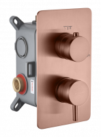 Однорычажный смеситель Boheme Cell 135-2, 2-х проходной схема 3