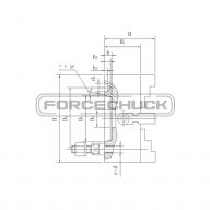 Четырехкулачковый токарный патрон 7103-0045 FORCECHUCK с независимым перемещением кулачков тех парметры