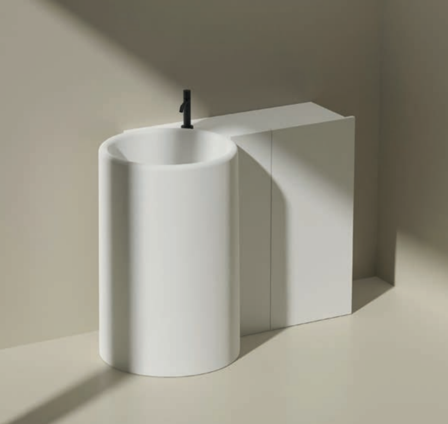 Раковина отдельностоящая Cielo Itaca ITFREEP 53x53x85 см ФОТО