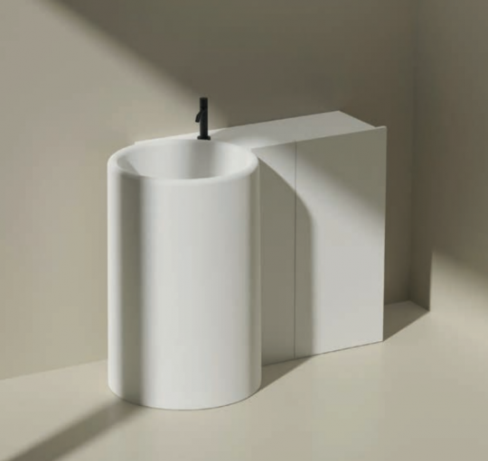 Раковина отдельностоящая Cielo Itaca ITFREEP 53x53x85 см схема 3