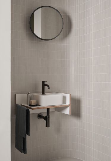 Мебельная композиция Cielo Theo Mini THMF55 из материала Fenix 55х31 см схема 6