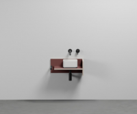 Мебельная композиция Cielo Theo Mini THMF55 из материала Fenix 55х31 см схема 4