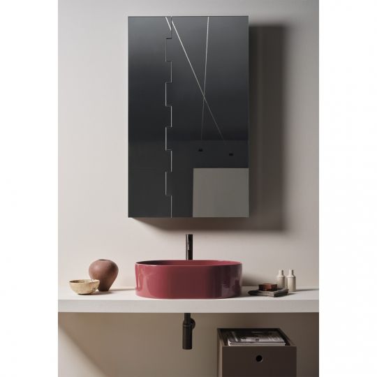 Раковина накладная Cielo Theo THLAO овальная, 55х40х16 см схема 4