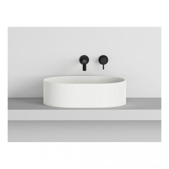 Раковина накладная Cielo Theo THLAO овальная, 55х40х16 см схема 3