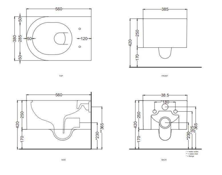 Подвесной унитаз безободковый Cielo Otis OTVSK крепеж в комплекте ФОТО
