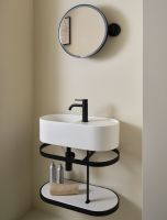 Столешница для каркаса Cielo Les Petites LPPIO60 овальная 59х28х1,2 см схема 3