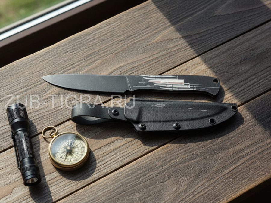 Нож Ricochet black s/w от N.C.Custom
