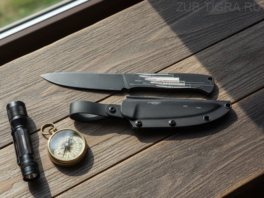 Нож Ricochet black s/w от N.C.Custom