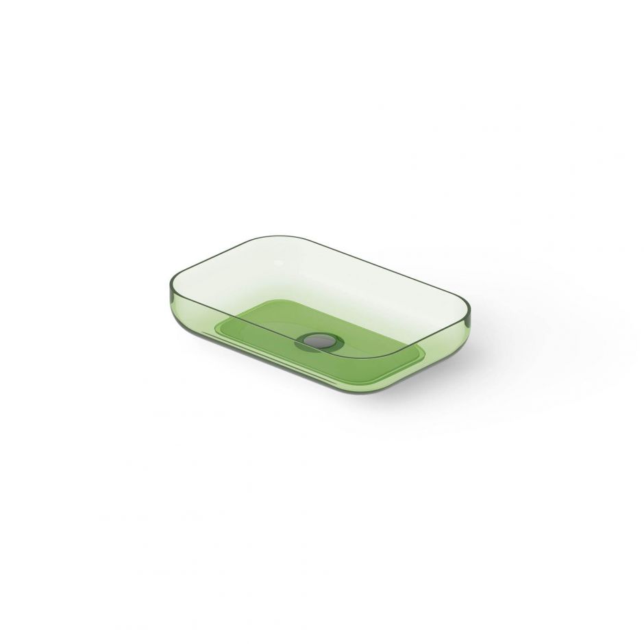 Раковина настольная Dea Design DD9103 580 R3 58x38xh12 см Emerald R3