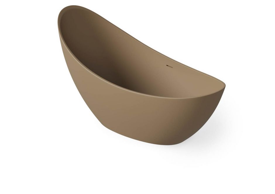 Изображение Ванна искусственный камень Dea Design Elegant DD8621 1860 2 186x78xh94 см Light Camel №2