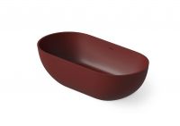 Ванна отдельностоящая Dea Design Shadow DD8619 1650 17 165x82xh52 см Red Wine №17 схема 1