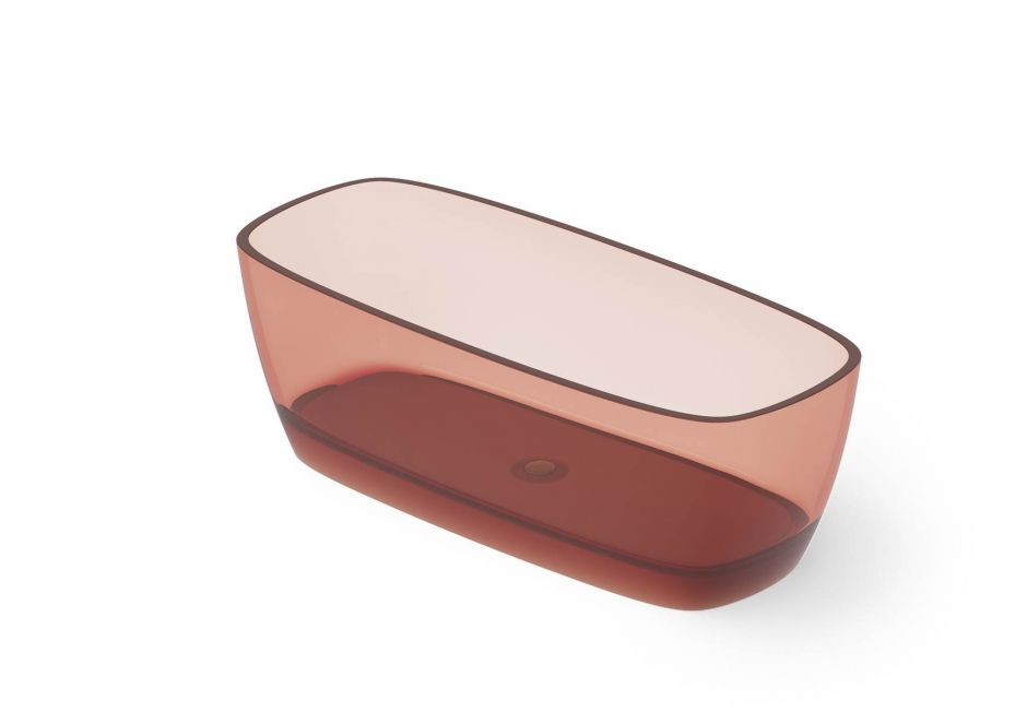 Изображение Ванна отдельностоящая Dea Design Soul DD8632 1700 R5 170x72xh56 см Pomegranate R5