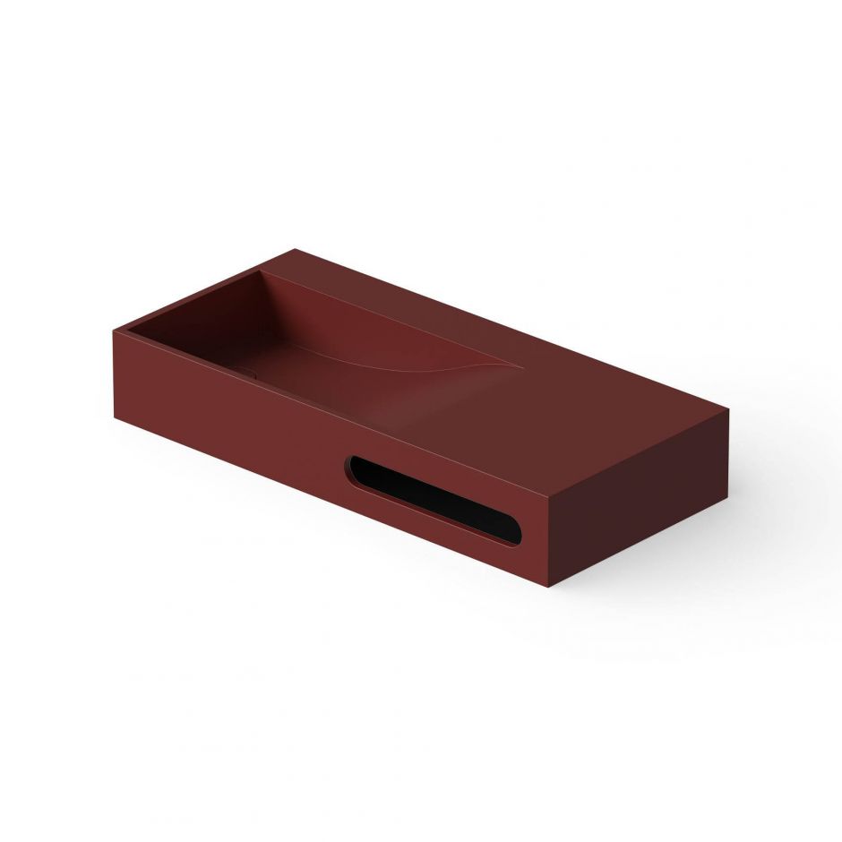 Изображение Раковина Dea Design DD9064 900 17 90x42xh15 см Red Wine №17